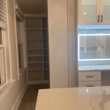 Organized Elegance: White Walk-in Closet Solutions