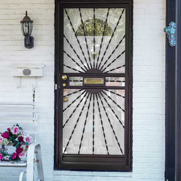 Steel Security Storm Door Gallery