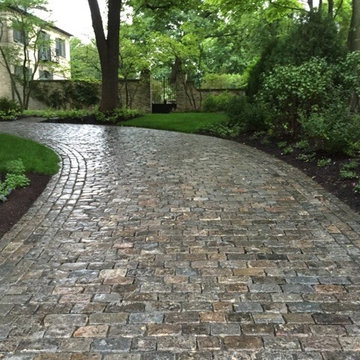 Driveway by Masonry by Fernando in Lake Bluff Illinois