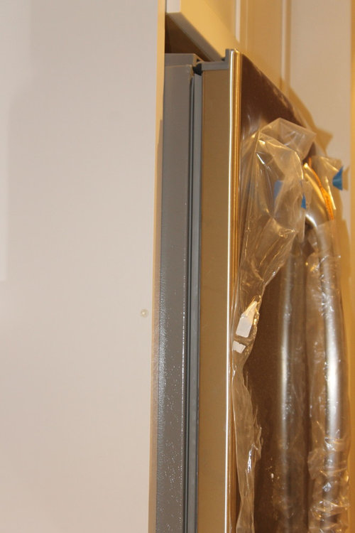 Fridge sticking out acceptable?