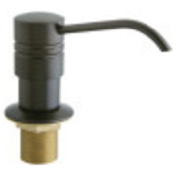 Kingston Brass Straight Nozzle Metal Soap Dispenser, Oil Rubbed Bronze