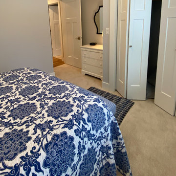 Blue Print Bedding Bi-Fold Closet Doors