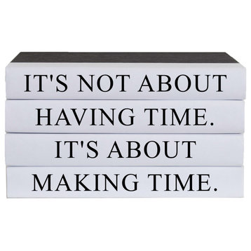 Making Time Quote Book Stack, S/4