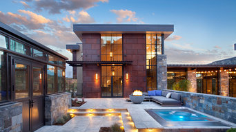 Perry Park Residence and Equestrian Facility - Patio Area