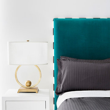 St Kilda Colour Pop Apartment Bedroom