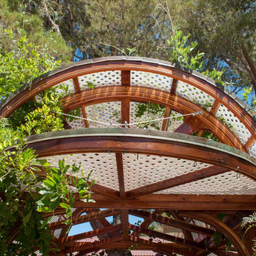 Arched Pergola-Village Retreat Re-development