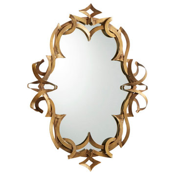 Charcroft Mirror, Gold