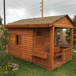 Kids Backyard Cabin - Outdoor Playhouses