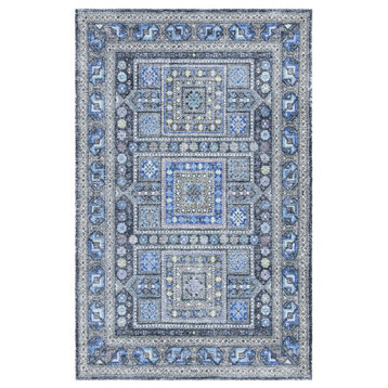 Safavieh Classic Vintage Area Rug, CLV205, Sage and Green, 6'x9'