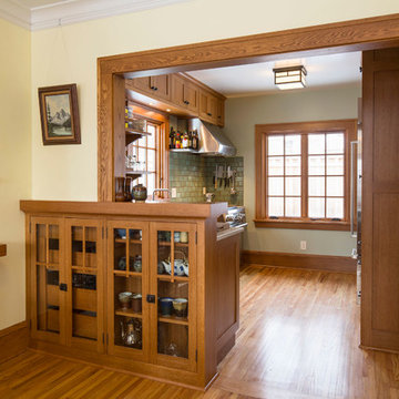 Stainless steel meets traditional Craftsman