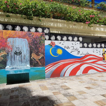 Malaysian Tiger Theme Mural Art I ArtisanMalaysia.com