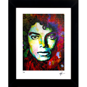 Michael Jackson "MJ Study 1" Art by Mark Lewis