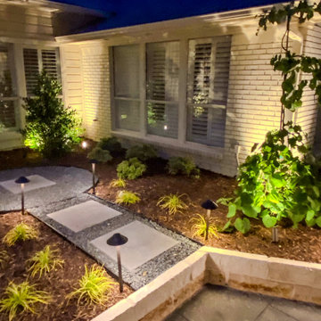 Modern Geometric Oasis: A Contemporary Backyard Retreat | Dallas, TX