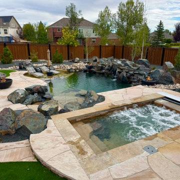 Backyard Recreation Swim Pond