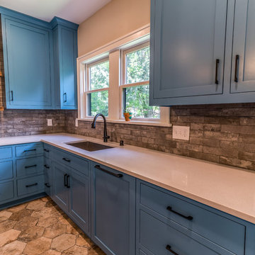 Project 3307-1 St. Paul Summit Ave Whole-House Remodel w/ Custom Mosaic Shower