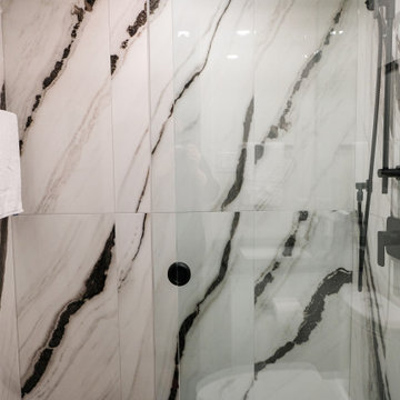 Contemporary Condo Kitchen and Bathrooms