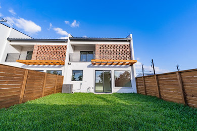 Inspiration for a modern exterior home remodel in Other