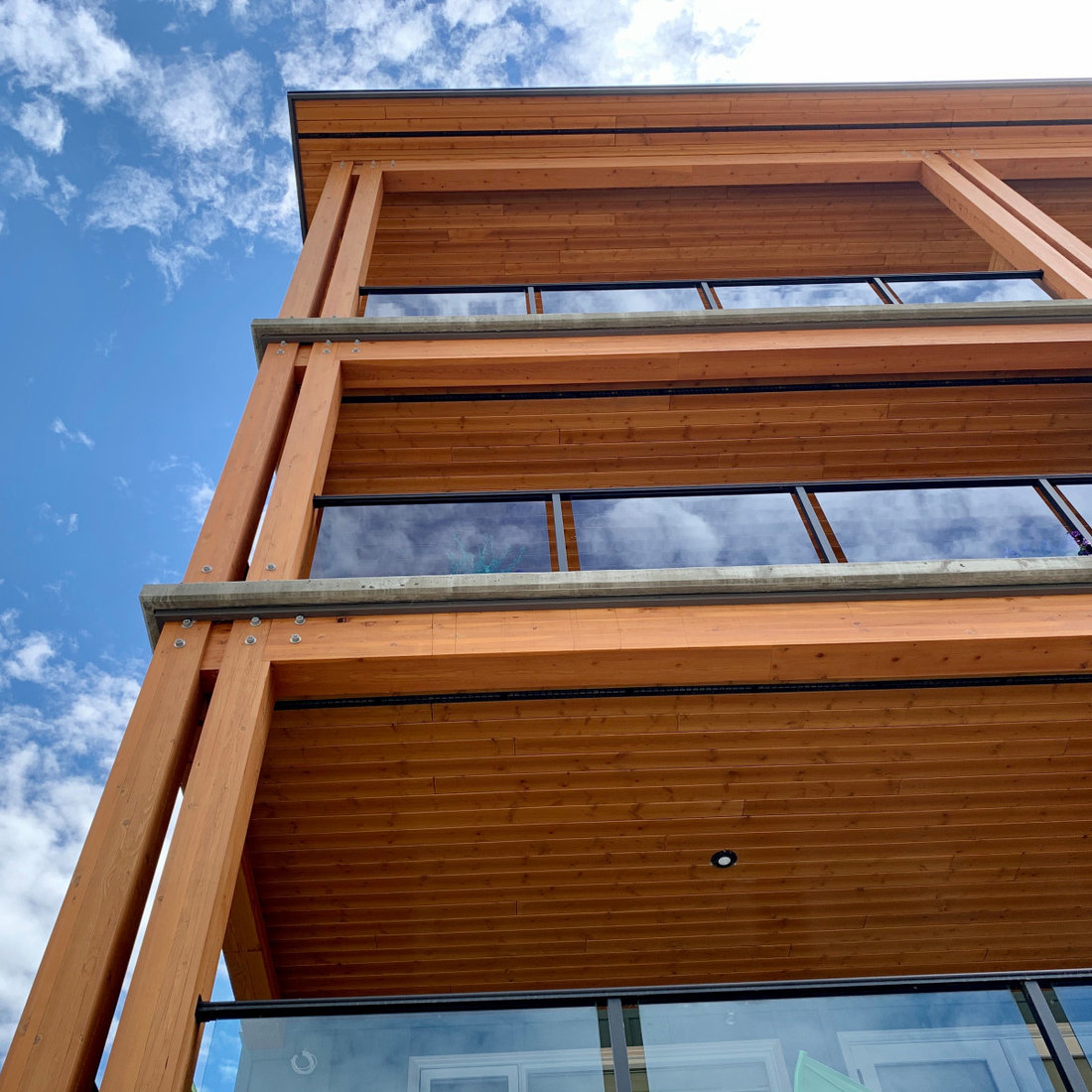 Glulam and Soffit Detail