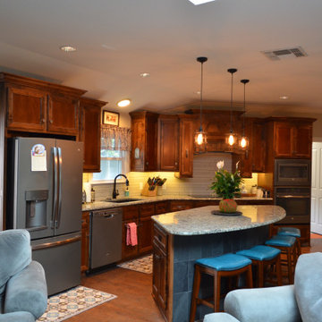 Kenney Full House Remodel (Kitchen with large island)