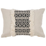 LR Home - Black Modern Throw Pillow - Designed to thrill, our pillow collection will add intricate mastery and eye pleasing designs to any room. This design is the perfect accent piece to a variety of different collections. Featuring a soft to touch feel, think of all the possibilities with this masterpiece on a bed, comfy chair, or stylish couch. Handcrafted with the customer in mind, there is no compromise of comfort and style with the pillow line we create.