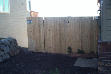 Backyard Wooden Fence