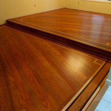 Brazilian Cherry and Red Oak