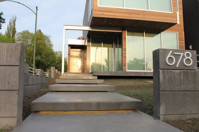 Modern exterior home idea in Other
