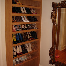50 Barbara loser bedroom shoe display