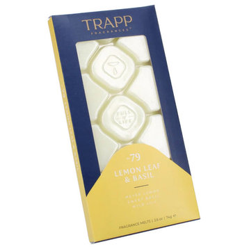 Trapp Fragrance Melts, 2.6 oz, No.79 Lemon Leaf & Basil