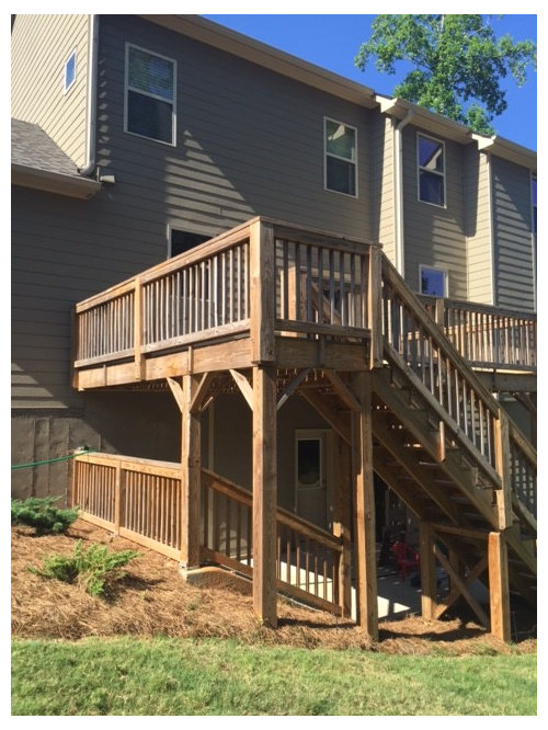 Color Coordinating a 2-Story Deck with the SidingA whole new look for ...
