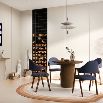 Elevate Your Dining Experience with This Nordic Style Dining Room