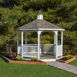 12&prime; Vinyl Octagon Gazebo Kit - Gazebos