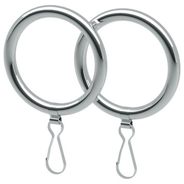 Curtain Ring, Set of 2, Chrome