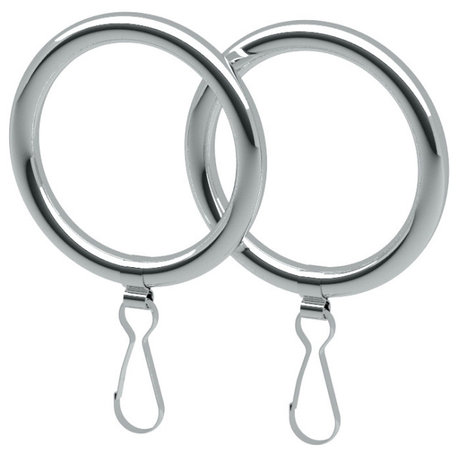 Curtain Ring, Set of 2, Chrome