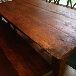 Farm Table and Bench - Dining Tables