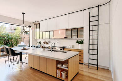 Kitchen - contemporary kitchen idea in San Francisco