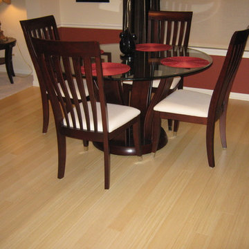 Natural Vertical Bamboo Flooring