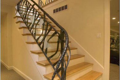 Example of a staircase design in Louisville