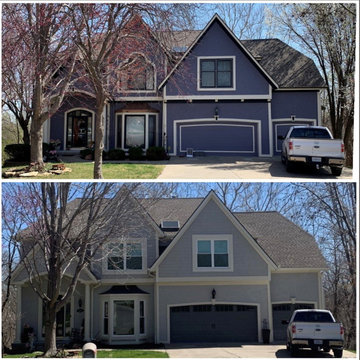 Siding Before and Afters