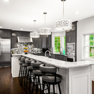 Large Two Tone Kitchen