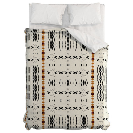 Sheila Wenzel-Ganny Mudcloth Tribal Western Duvet Cover, Queen