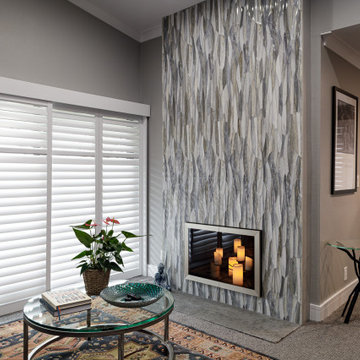 East Bay Home Remodel in Blues and Greys