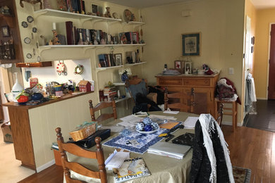 Dining room photo in Santa Barbara