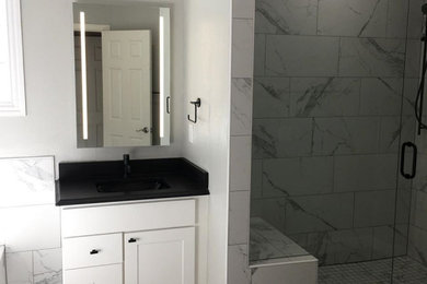 Black & White Bathroom Remodel