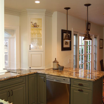 two tone color kitchen. Irvine