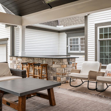 2024 Hudson Structure, Deck, Pati, Kitchen Addition, Gas Fireplace