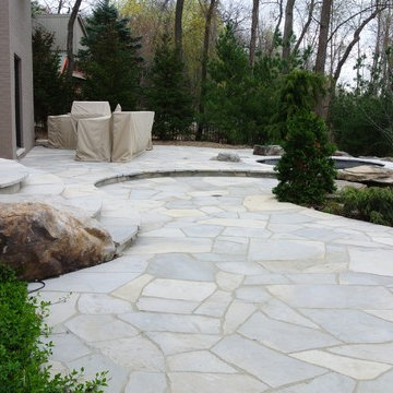 Flagstone patios