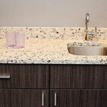 Vetrazzo Installed - Amethystos