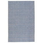Jaipur Living - Jaipur Living Danan Indoor/ Outdoor Striped Light Blue/ Cream Area Rug 10'X14' - The low-profile and performance-driven Brevin collection offers a casual yet sophisticated look to any contemporary home. The handwoven Danan design features a durable polyester weave, perfect for heavily trafficked and livable spaces. This heathered light blue and cream rug grounds rooms with an inviting palette. Fit for indoor and outdoor areas alike, this easy-care accent piece thrives in homes with children and pets.
