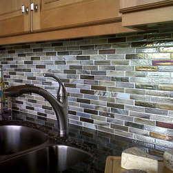 Glass Tile Installation Hirsch Linea LNI132 - Mosaic Tile